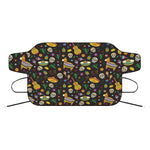 Cartoon Cinco de Mayo Pattern Print Car Windshield Snow Cover