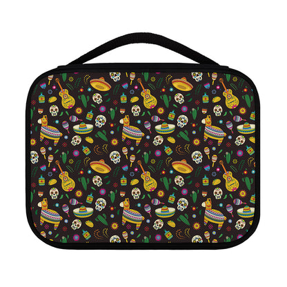 Cartoon Cinco de Mayo Pattern Print Classic Bible Case