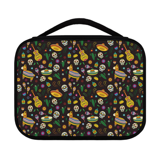 Cartoon Cinco de Mayo Pattern Print Classic Bible Case