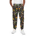 Cartoon Cinco de Mayo Pattern Print Cotton Sweatpants