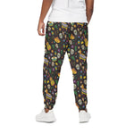 Cartoon Cinco de Mayo Pattern Print Cotton Pants