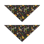 Cartoon Cinco de Mayo Pattern Print Dog Bandana