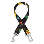 Cartoon Cinco de Mayo Pattern Print Dog Seat Belt