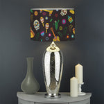 Cartoon Cinco de Mayo Pattern Print Drum Lamp Shade