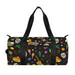 Cartoon Cinco de Mayo Pattern Print Gym Bag