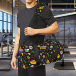 Cartoon Cinco de Mayo Pattern Print Gym Bag
