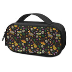 Cartoon Cinco de Mayo Pattern Print Insulin Cooler Travel Case