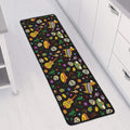Cartoon Cinco de Mayo Pattern Print Long Kitchen Mat