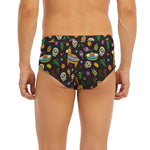 Cartoon Cinco de Mayo Pattern Print Men's Briefs