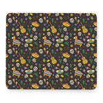 Cartoon Cinco de Mayo Pattern Print Mouse Pad