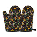 Cartoon Cinco de Mayo Pattern Print Oven Mitts