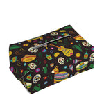 Cartoon Cinco de Mayo Pattern Print Rectangle Tissue Box Cover