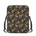 Cartoon Cinco de Mayo Pattern Print Rectangular Crossbody Bag