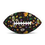 Cartoon Cinco de Mayo Pattern Print Rugby Ball