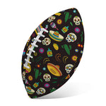 Cartoon Cinco de Mayo Pattern Print Rugby Ball