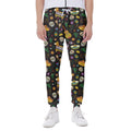 Cartoon Cinco de Mayo Pattern Print Joggers