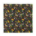 Cartoon Cinco de Mayo Pattern Print Silk Bandana