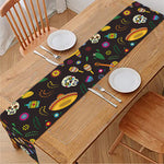 Cartoon Cinco de Mayo Pattern Print Table Runner