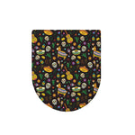 Cartoon Cinco de Mayo Pattern Print Toilet Lid Cover