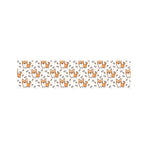 Cartoon Corgi Pattern Print Bed Runner