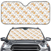 Cartoon Corgi Pattern Print Car Windshield Sun Shade