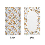 Cartoon Corgi Pattern Print Changing Pad Cover