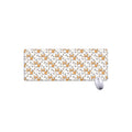 Cartoon Corgi Pattern Print Extended Mouse Pad