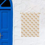 Cartoon Corgi Pattern Print Garden Flag