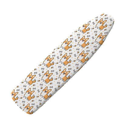 Cartoon Corgi Pattern Print Ironing Board Cover