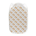 Cartoon Corgi Pattern Print Mesh Laundry Hamper