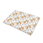 Cartoon Corgi Pattern Print Pet Cooling Mat Cover