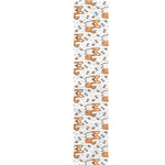 Cartoon Corgi Pattern Print Table Runner