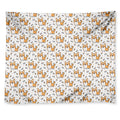 Cartoon Corgi Pattern Print Tapestry