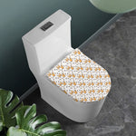 Cartoon Corgi Pattern Print Toilet Lid Cover