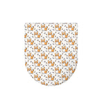 Cartoon Corgi Pattern Print Toilet Lid Cover