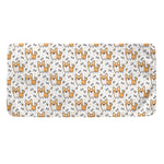 Cartoon Corgi Pattern Print Towel