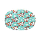Cartoon Cow And Daisy Flower Print Car Side Mirror Covers