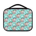 Cartoon Cow And Daisy Flower Print Classic Bible Case