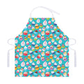 Cartoon Cupcake Pattern Print Adjustable Apron