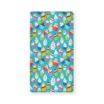 Cartoon Cupcake Pattern Print Baby Crib Sheet