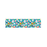 Cartoon Cupcake Pattern Print Bed Runner
