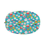 Cartoon Cupcake Pattern Print Car Side Mirror Covers