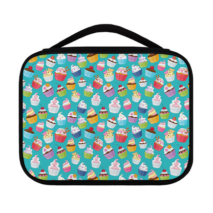 Cartoon Cupcake Pattern Print Classic Bible Case