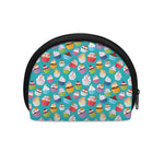 Cartoon Cupcake Pattern Print Coin Purse