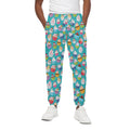 Cartoon Cupcake Pattern Print Cotton Sweatpants