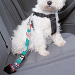 Cartoon Cupcake Pattern Print Dog Seat Belt