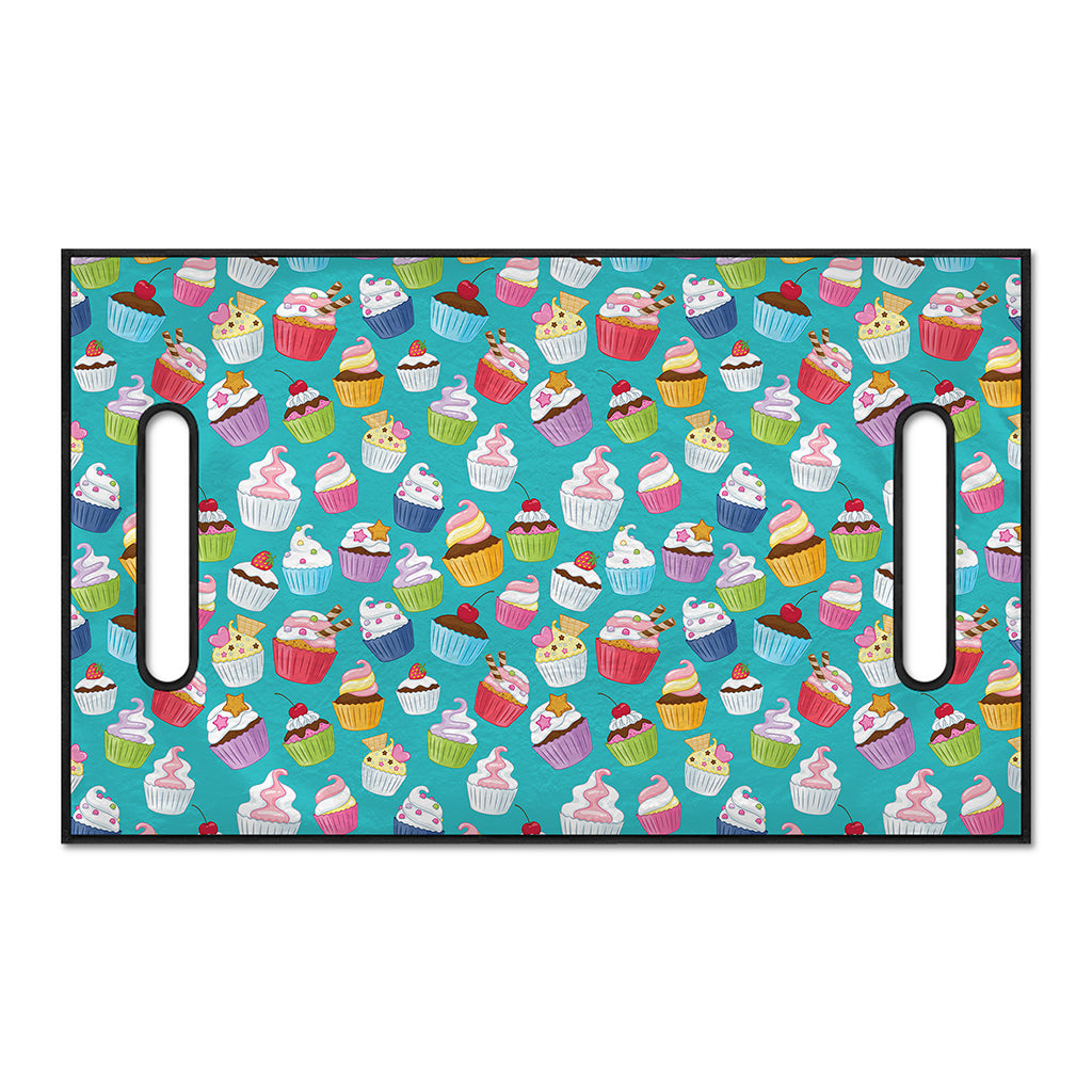 Cartoon Cupcake Pattern Print Golf Cart Seat Cover