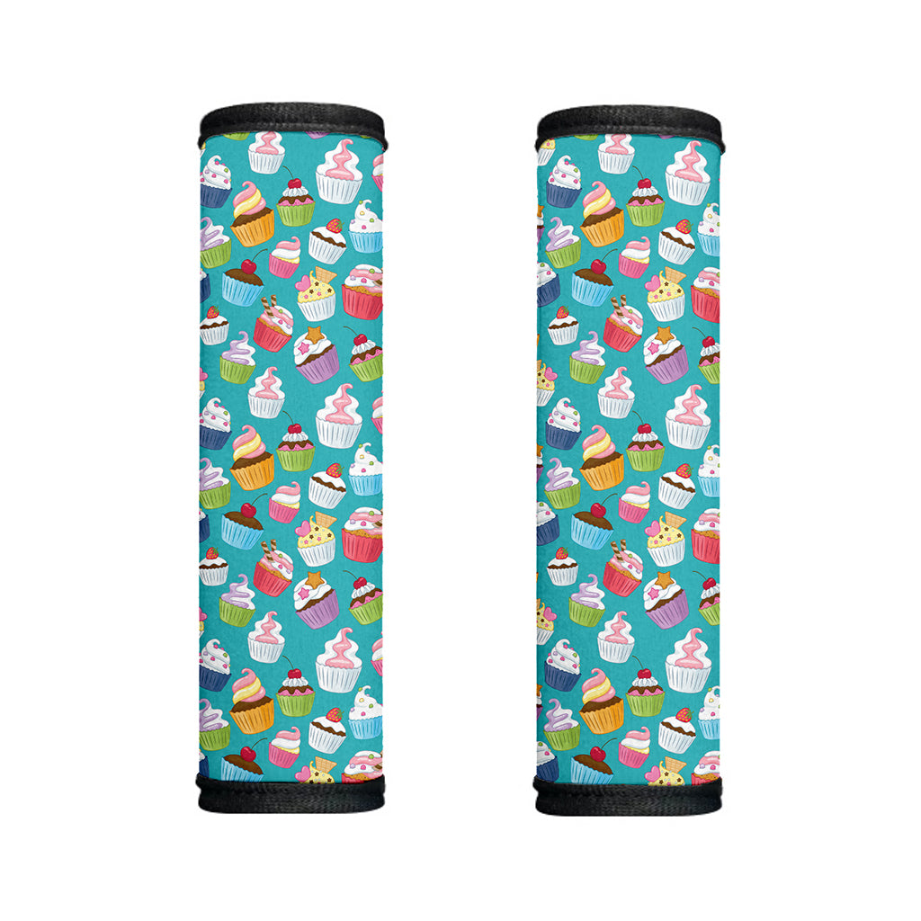 Cartoon Cupcake Pattern Print Handle Covers