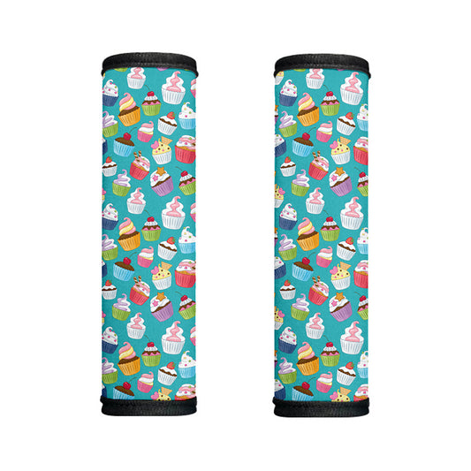 Cartoon Cupcake Pattern Print Handle Covers