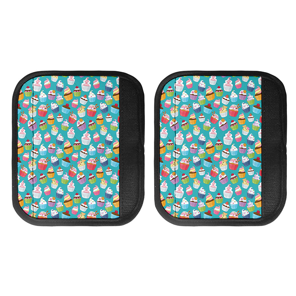 Cartoon Cupcake Pattern Print Handle Covers